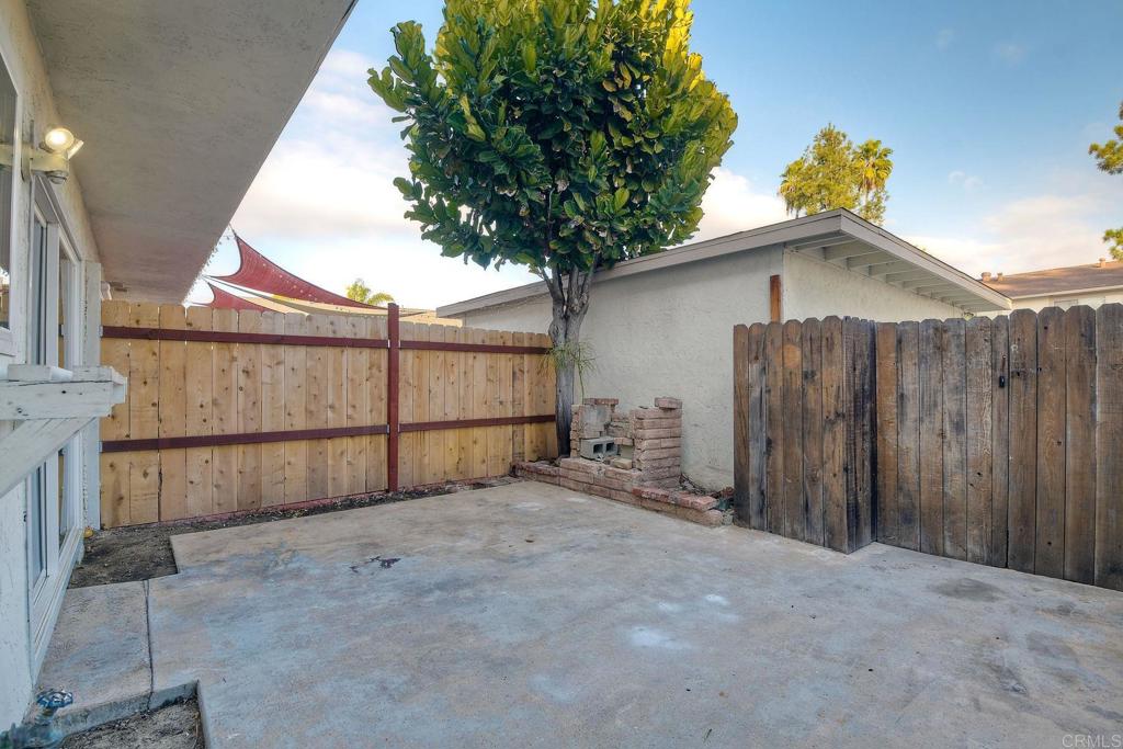 3605 Surfline Way Oceanside, CA 92056 - Photo 30 of 32 a view of backyard with cabin