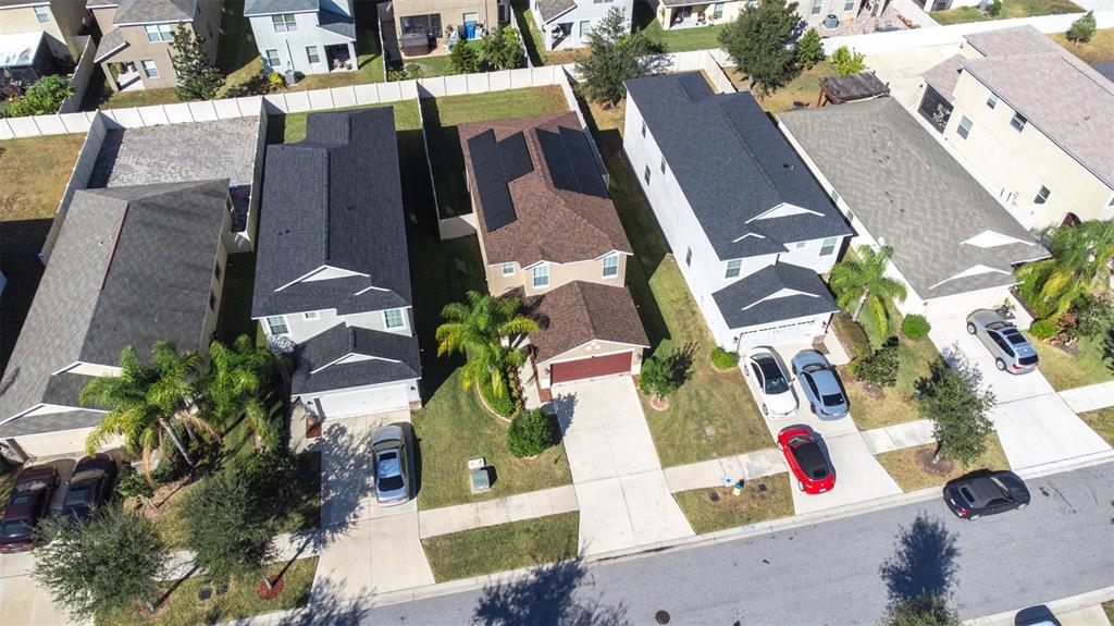16713 Scenic Hill Way Wimauma, FL 33598 - Photo 45 of 52 an aerial view of residential houses with outdoor space