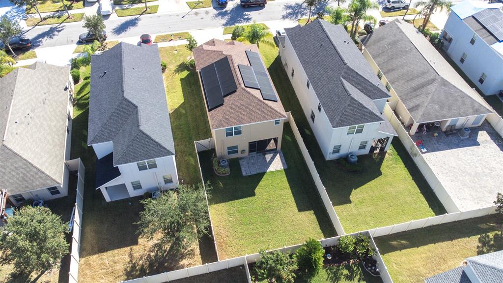 16713 Scenic Hill Way Wimauma, FL 33598 - Photo 48 of 52 an aerial view of residential houses with yard