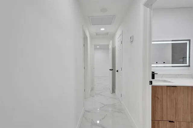 wooden floor in a kitchen