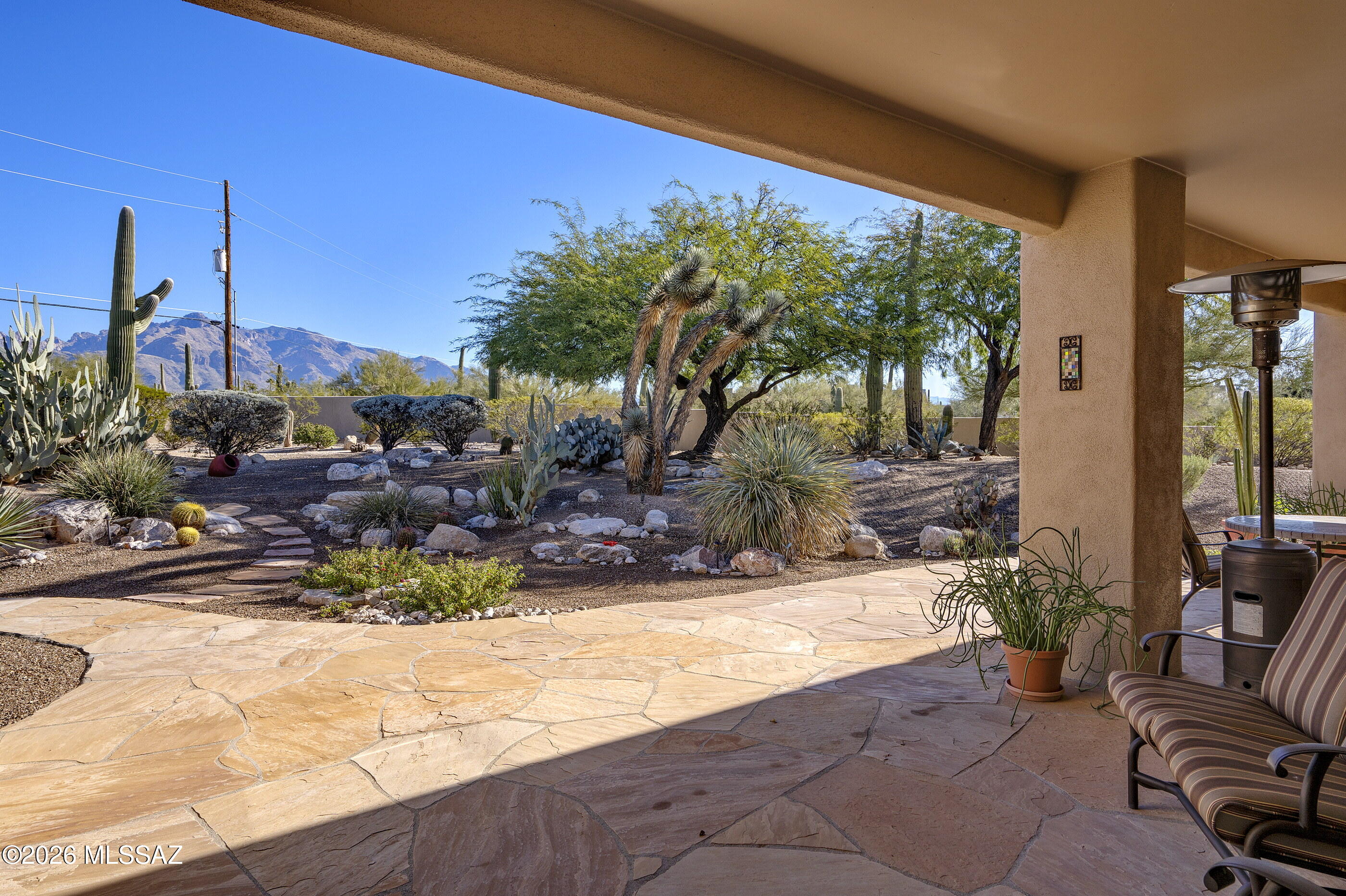 715 West Panorama Road Tucson, AZ 85704 - Photo 4 of 34 Back Patio enjoy Mountain Views