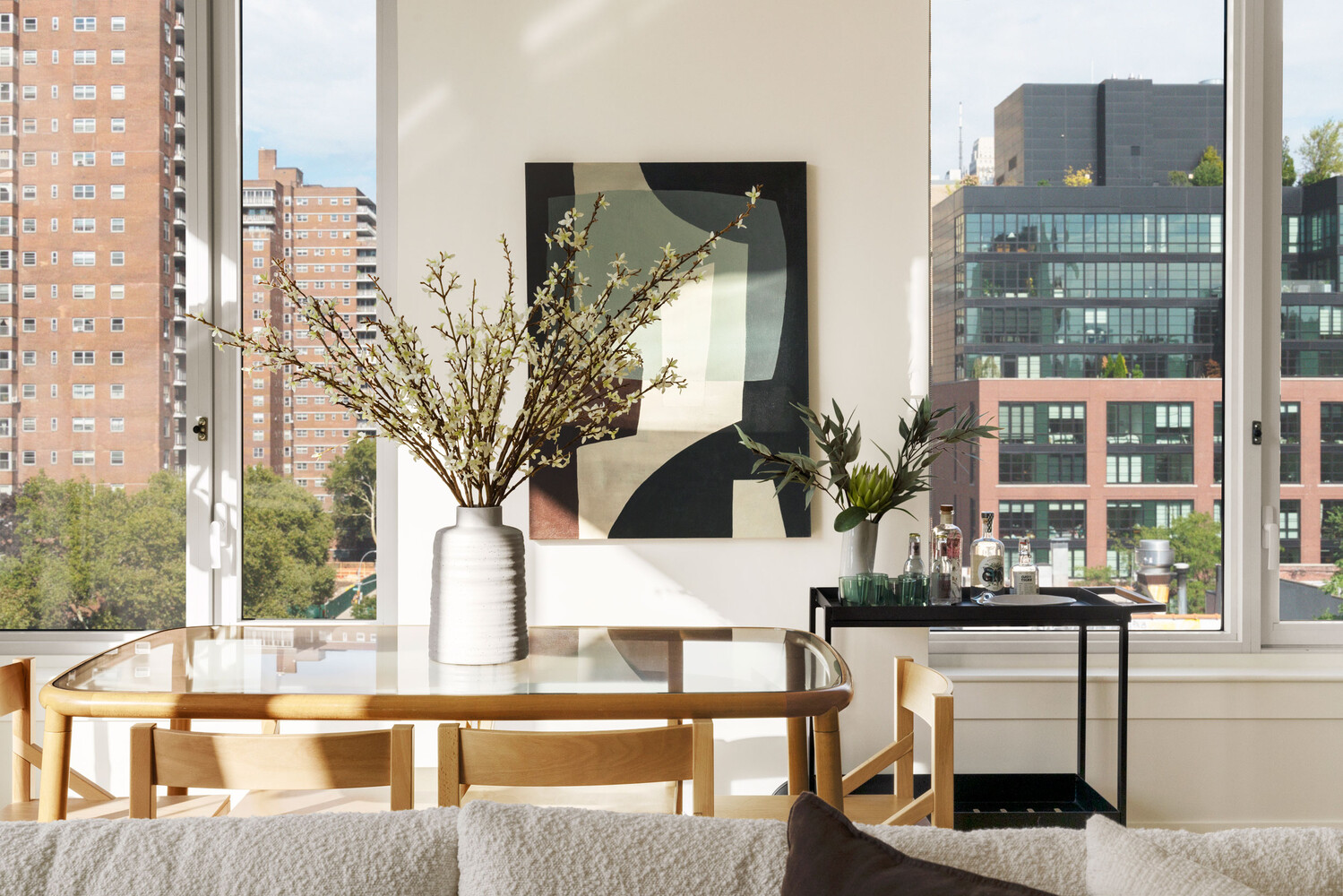 280 West 24th Street, Unit 6P Manhattan, NY 10011 - Photo 1 of 19 a view of a building from a living room