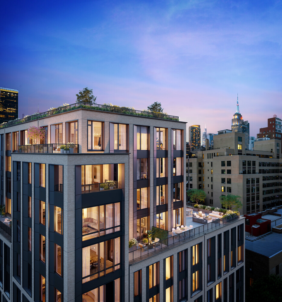 280 West 24th Street, Unit 6P Manhattan, NY 10011 - Photo 9 of 19 a view of buildings from balcony