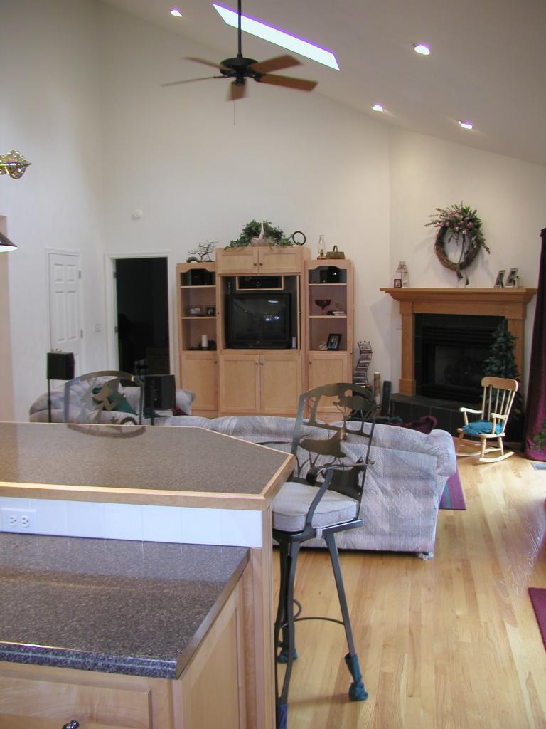 2905 New Ridge Road Elliston, VA 24087 - Photo 4 of 11 a living room with furniture and a fireplace