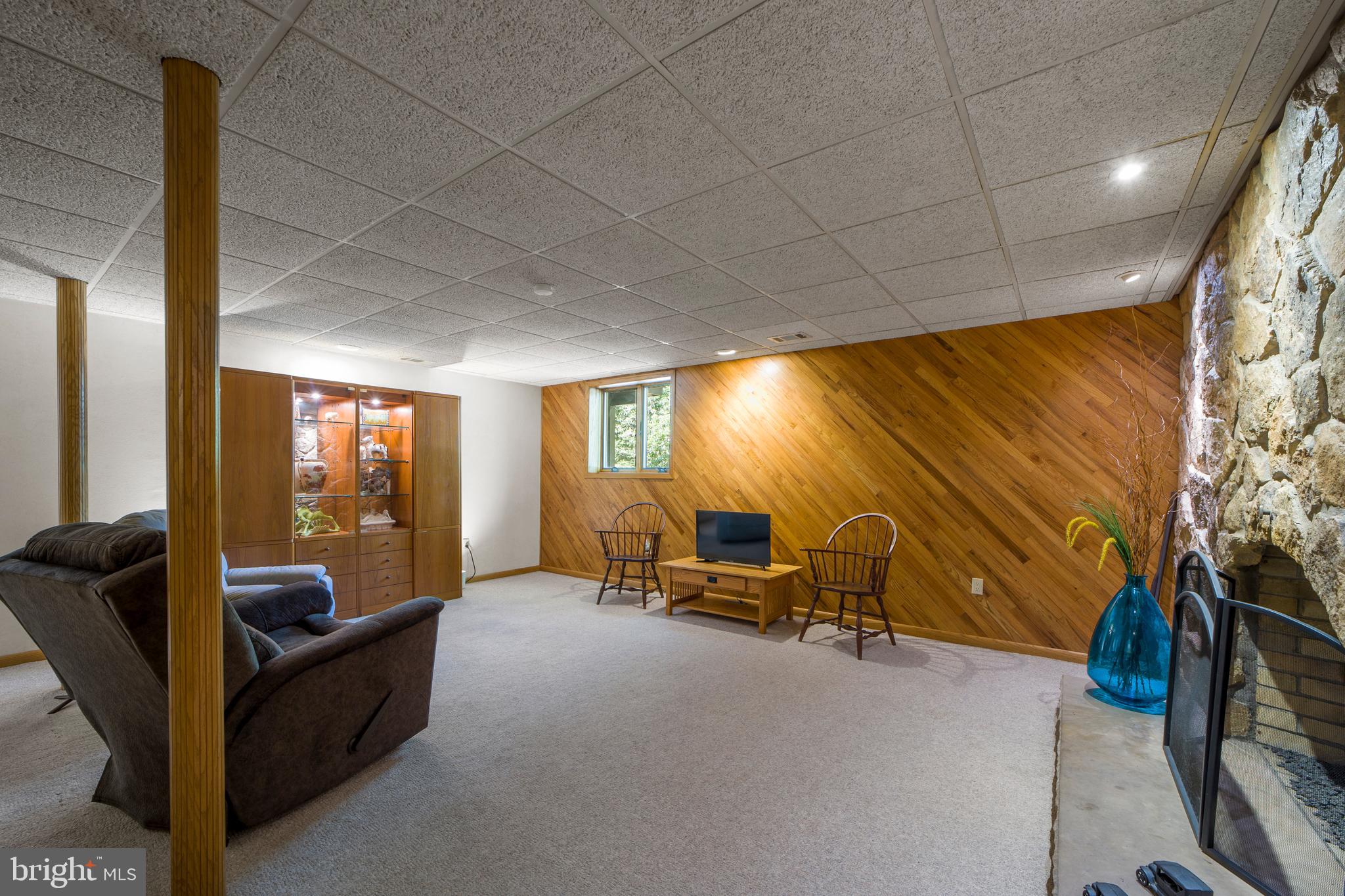 15 Spring Lake Avenue Sewell, NJ 08080 - Photo 23 of 32 Lower Level- Family Rm/Den with gas fireplace