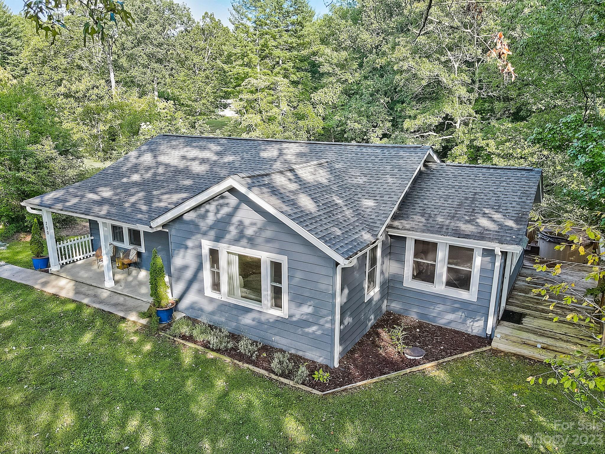 290 Upper Brush Creek Road Fletcher, NC 28732 - Photo 48 of 48 front view of a house with a yard