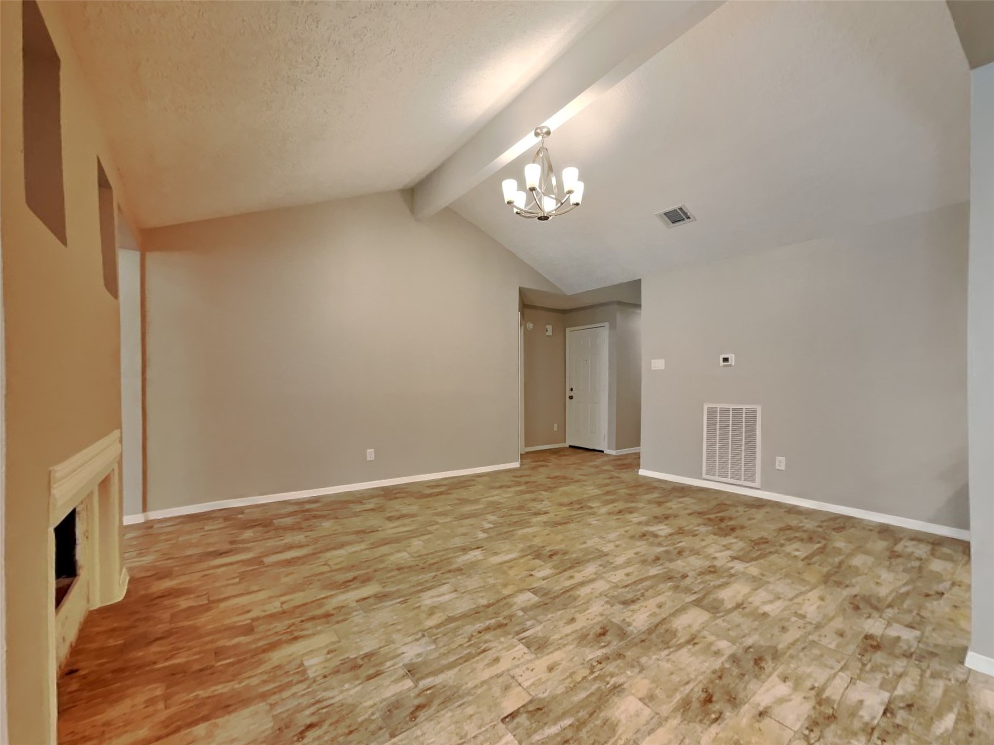 4315 Hirschfield Road Spring, TX 77373 - Photo 3 of 18 a view of an empty room with a fireplace