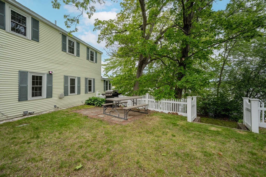 11 Lakeside Road Billerica, MA 01821 - Photo 32 of 38 a view of a house with backyard and sitting area