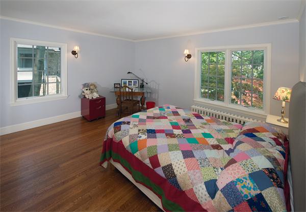 31 Sheffield Road Newton, MA 02460 - Photo 13 of 16 a bedroom with two beds and a two windows