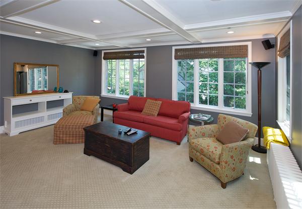 31 Sheffield Road Newton, MA 02460 - Photo 10 of 16 a living room with furniture and a large window