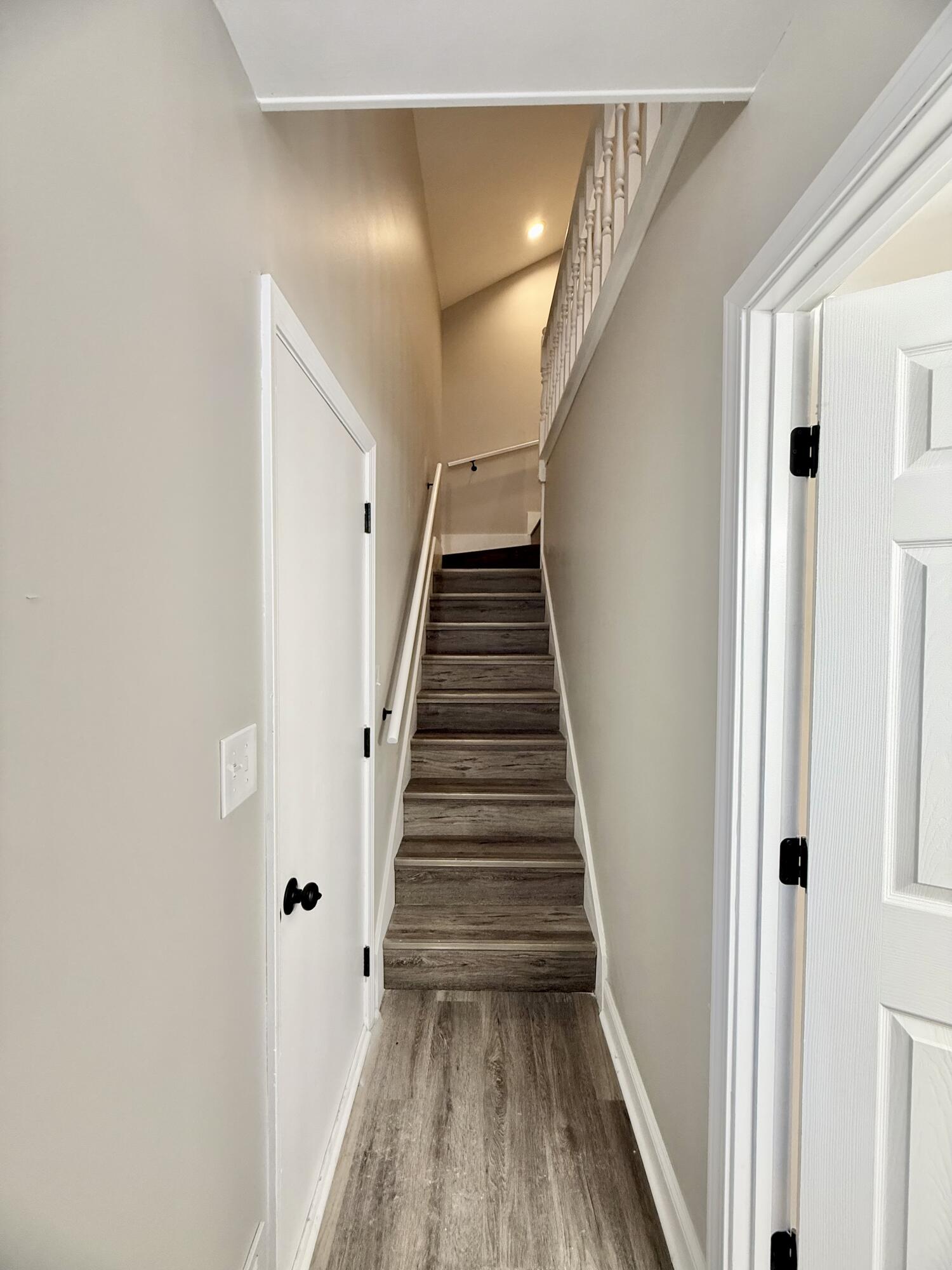 1962 Aspen Court Crown Point, IN 46307 - Photo 19 of 27 a view of a hallway with wooden floor and entryway