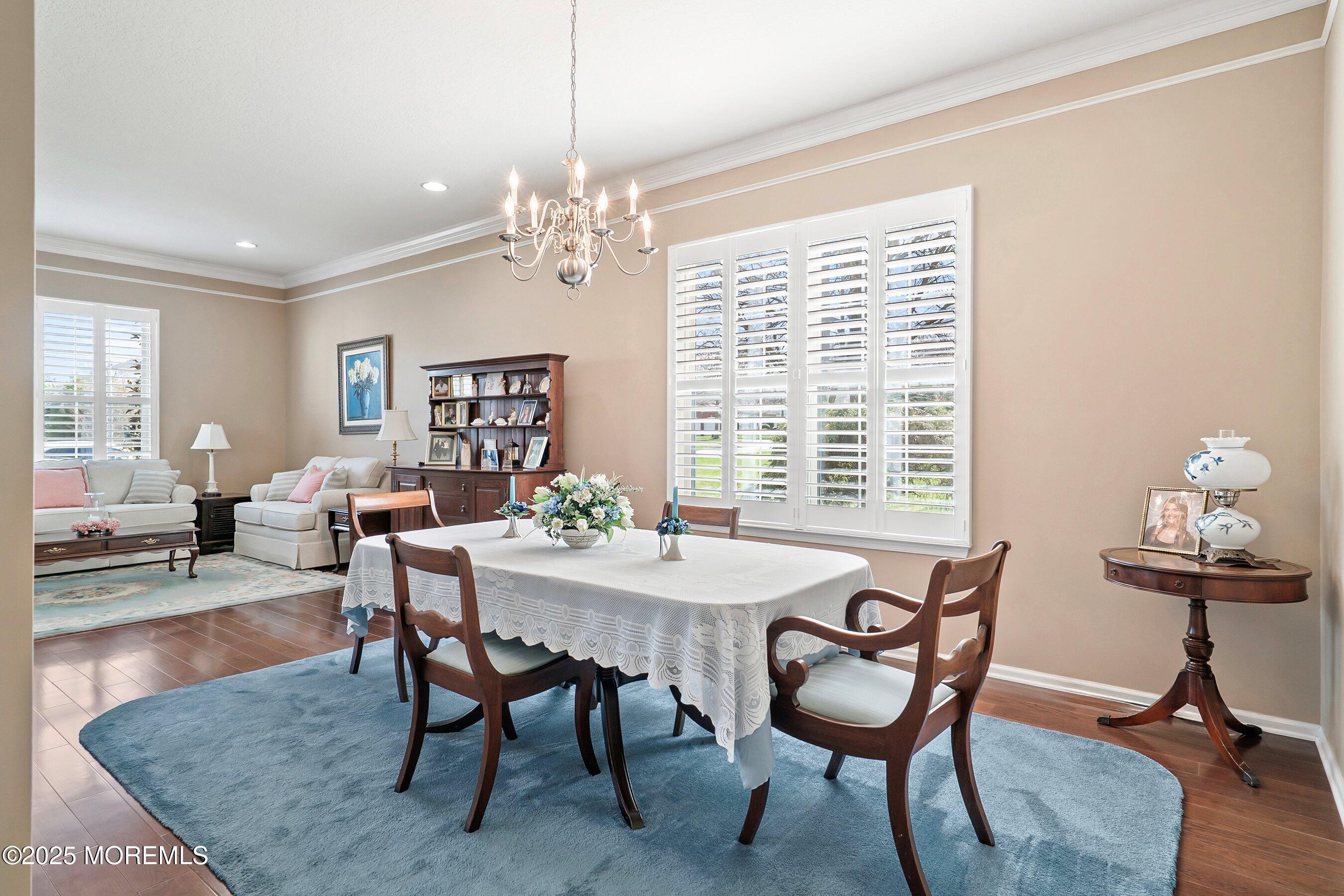 1518 Rabbit Run Manasquan, NJ 08736 - Photo 7 of 54 a view of a dining room with furniture