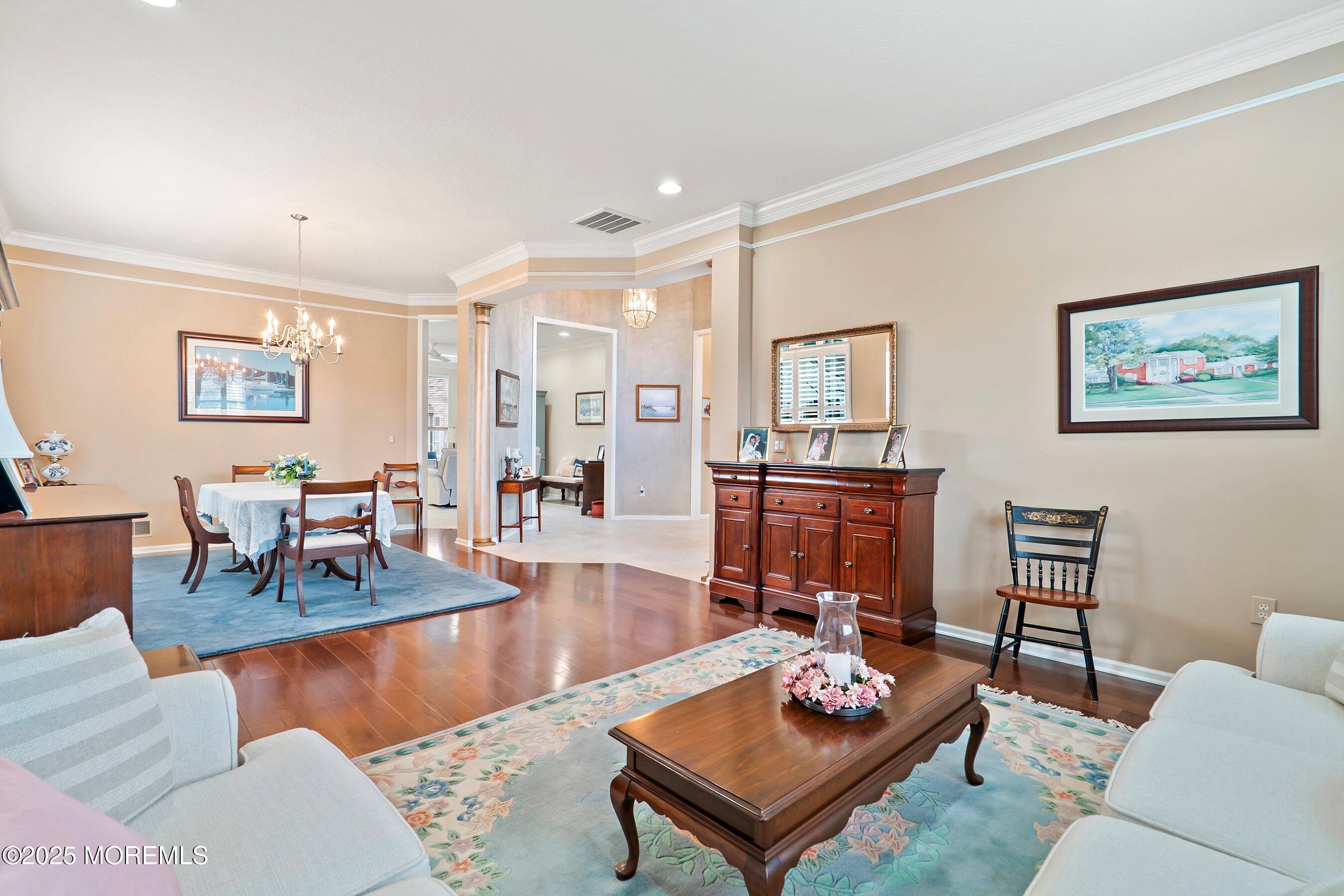 1518 Rabbit Run Manasquan, NJ 08736 - Photo 10 of 54 a living room with furniture and a table