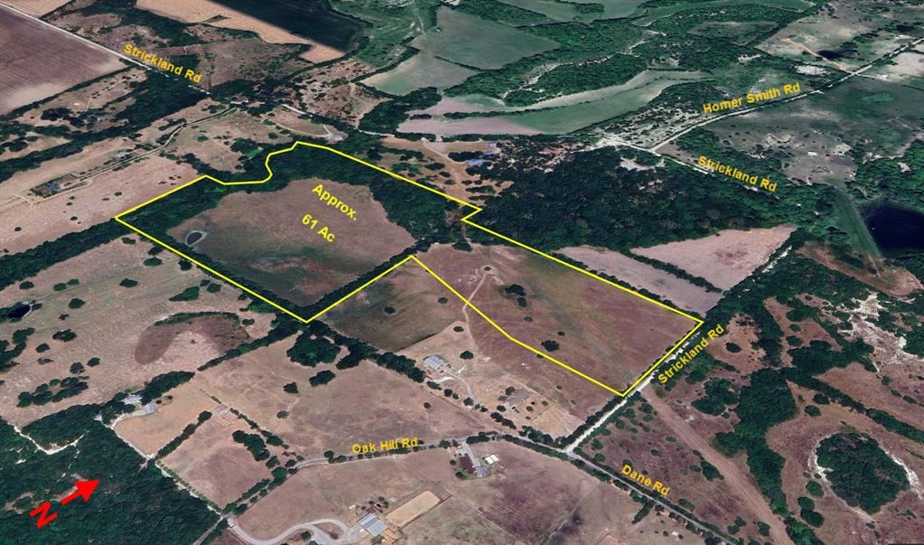 0 Strickland Road Van Alstyne, TX 75495 - Photo 2 of 13 Aerial view of Property facing NW