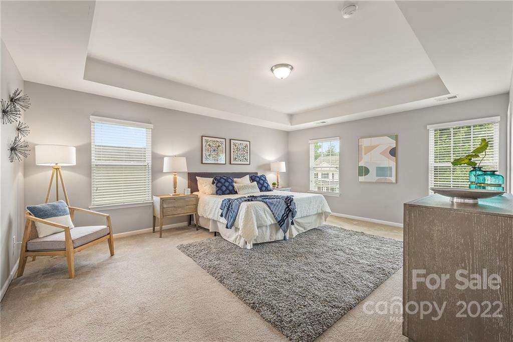 116 Annatto Way Tega Cay, SC 29708 - Photo 19 of 36 a bedroom with a bed and window