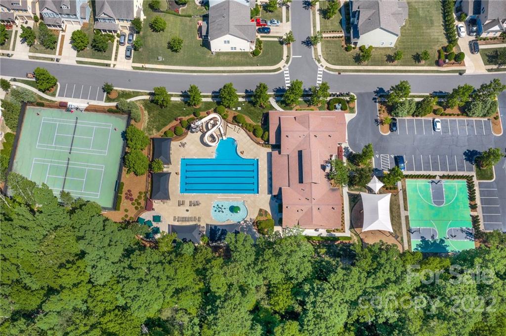 116 Annatto Way Tega Cay, SC 29708 - Photo 31 of 36 an aerial view of a house with a garden