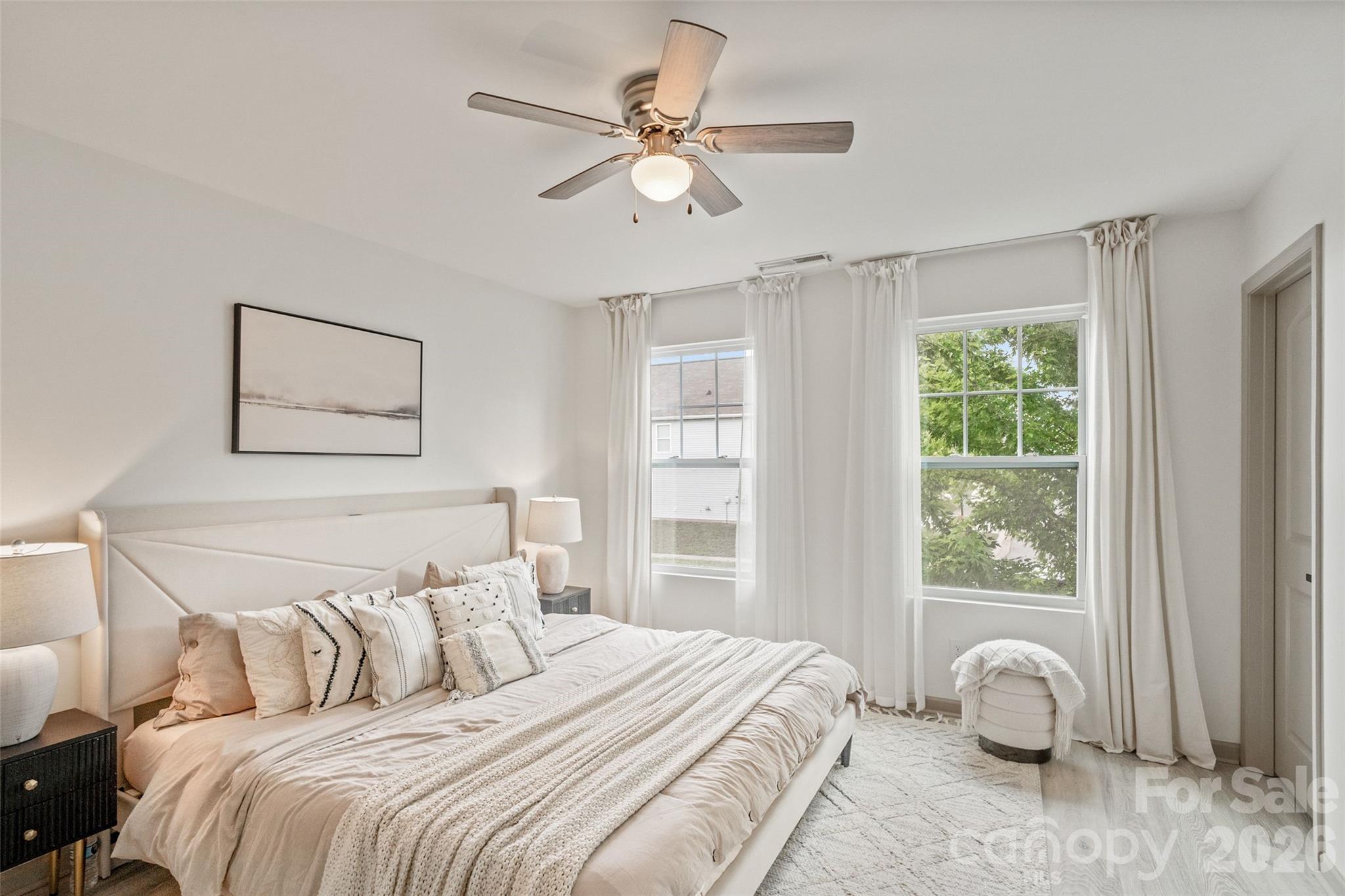 8726 Conrad Street Locust, NC 28097 - Photo 15 of 36 a bedroom with a bed and a window