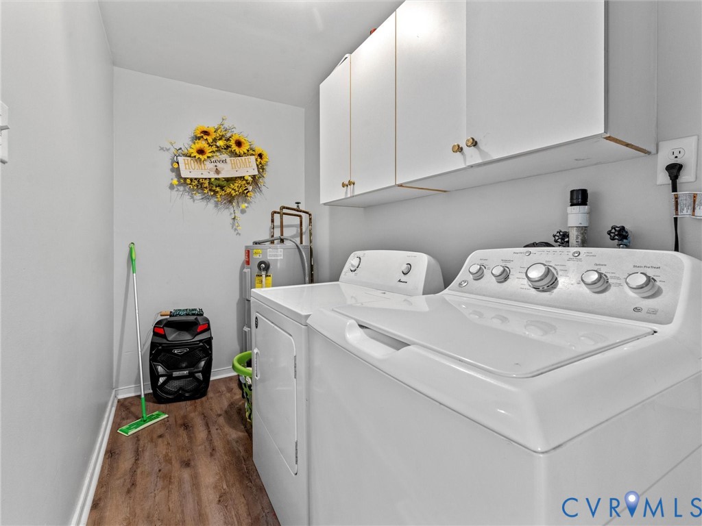 2942 Gaffney Road Richmond, VA 23237 - Photo 8 of 18 a utility room with dryer and washer