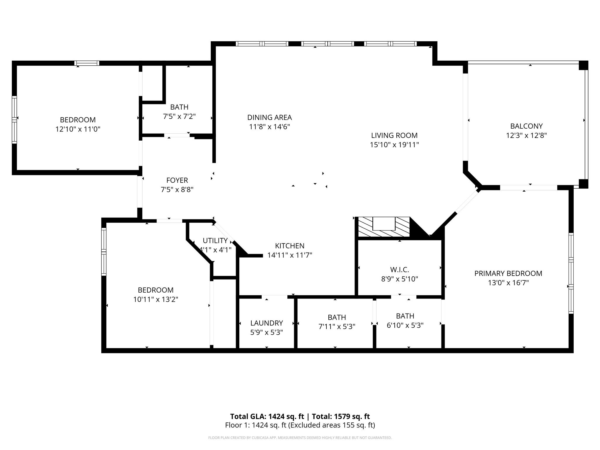950 Jetton Street, Unit 3 Davidson, NC 28036 - Photo 29 of 29 a picture of a floor plan