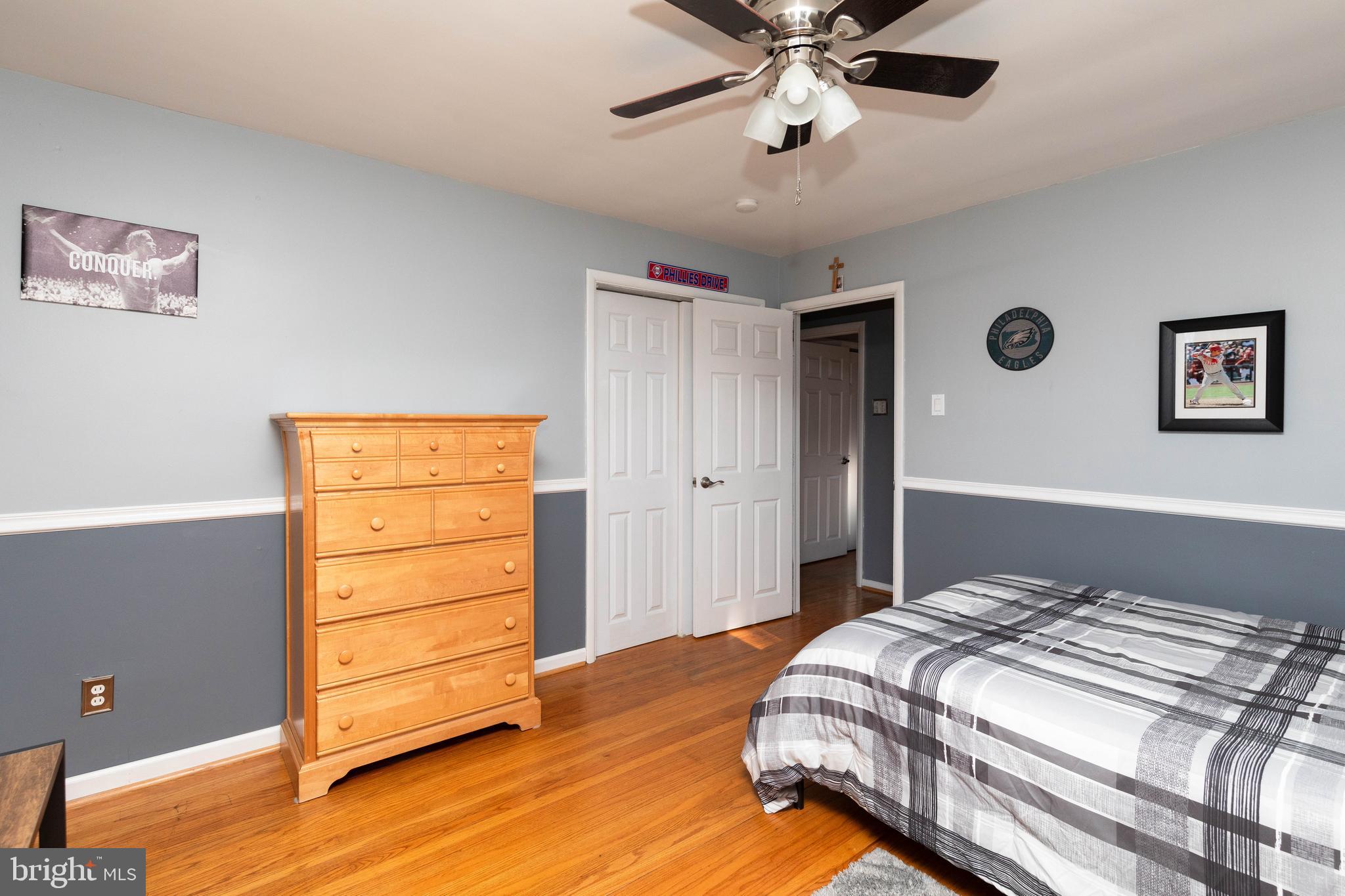 4401 Yates Road Bensalem, PA 19020 - Photo 21 of 37 #3 Bedroom With Chair Rail
