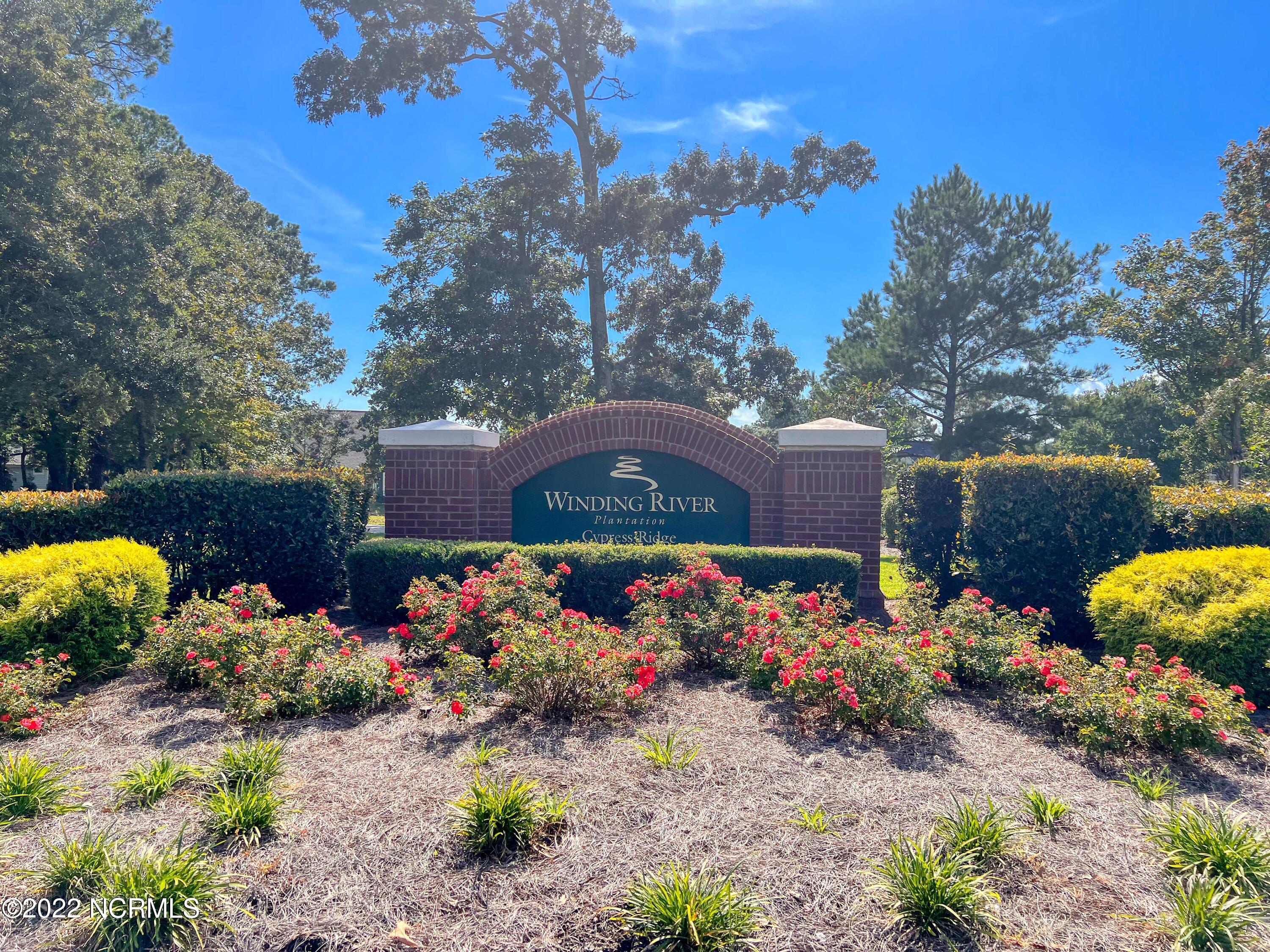 403 Cypress Ridge Drive Southeast Bolivia, NC 28422 - Photo 7 of 11 Gated Entrance to Cypress Ridge @ Windin