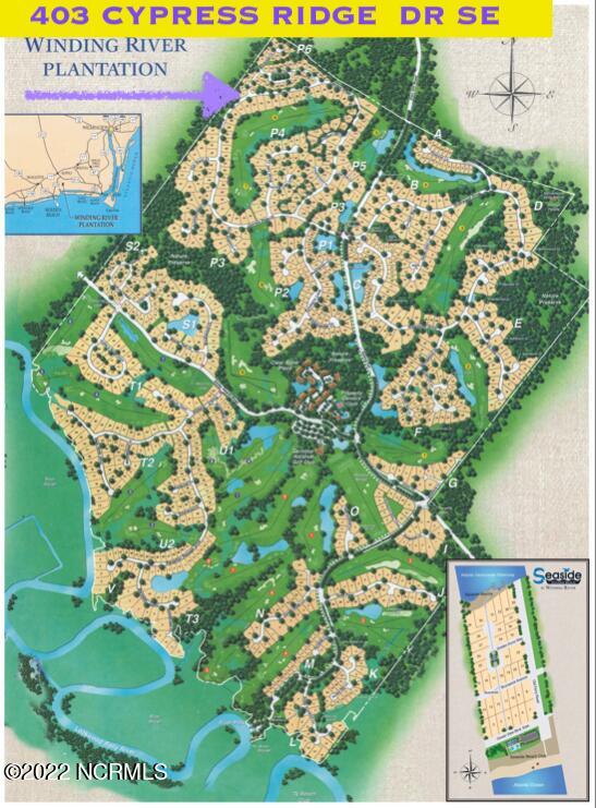 403 Cypress Ridge Drive Southeast Bolivia, NC 28422 - Photo 10 of 11 SUBDIVISION MAP