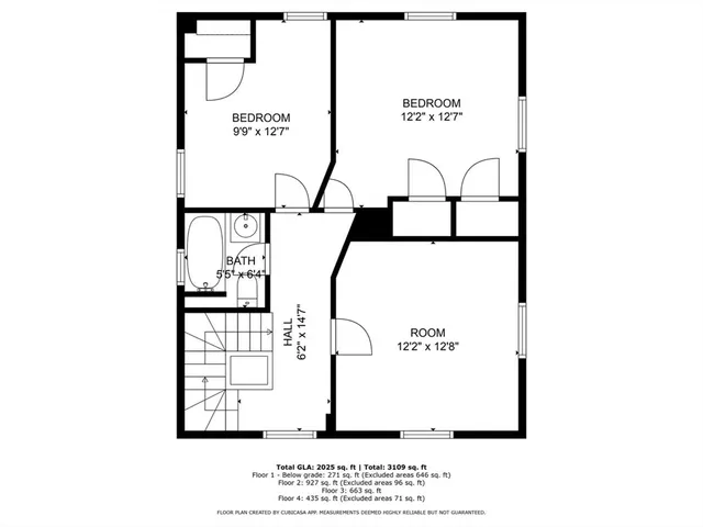 a picture of a wall with a white wall and a painting