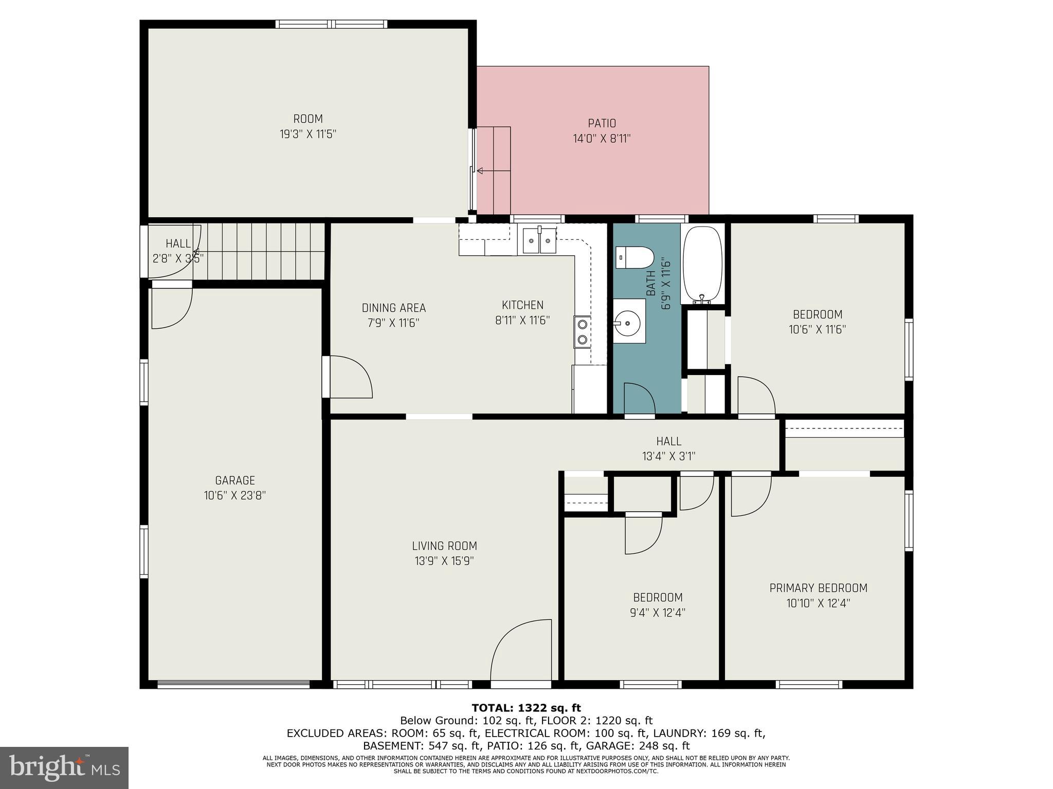 600 Burgundy Road Harrisburg, PA 17112 - Photo 27 of 28 Main Floor floorplan