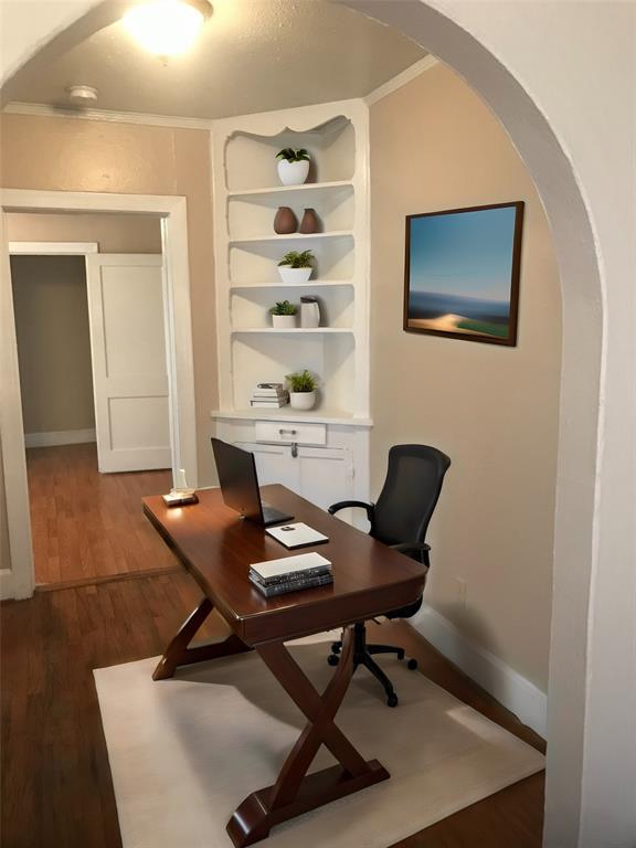 5906 Oram Street, Unit 3 Dallas, TX 75206 - Photo 3 of 10 a view of a workspace with furniture