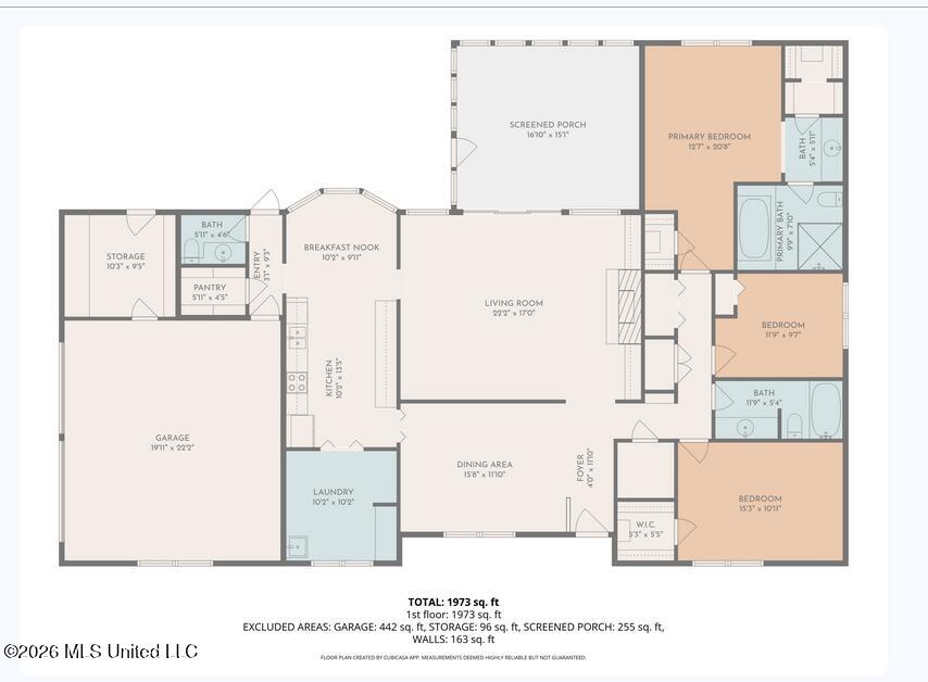 7888 Hilo Way Diamondhead, MS 39525 - Photo 49 of 49 Floorplan