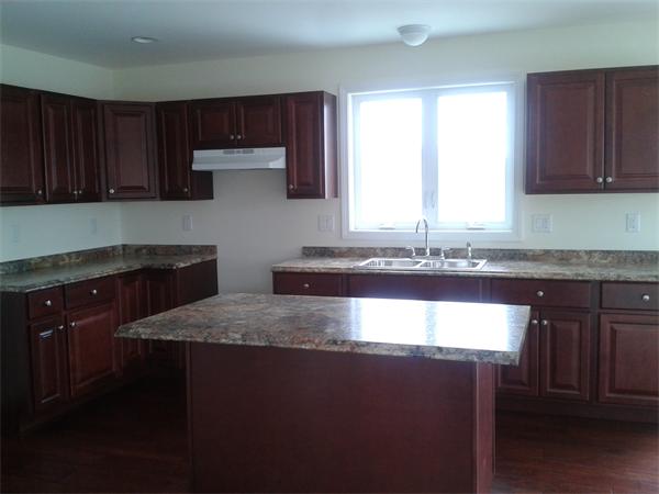 365 Abbott Street Springfield, MA 01118 - Photo 5 of 27 a kitchen with granite countertop wooden cabinets a stove a sink and a window