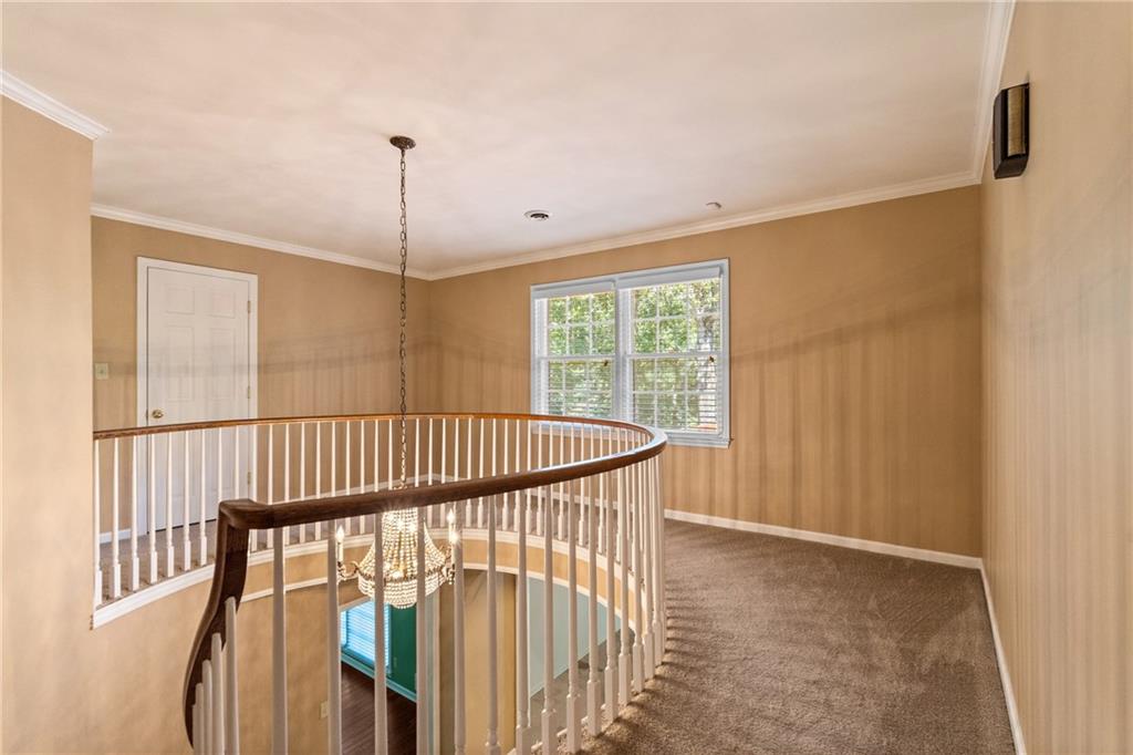 240 Deerfield Road Bogart, GA 30622 - Photo 39 of 80 a view of staircase with railing and white walls