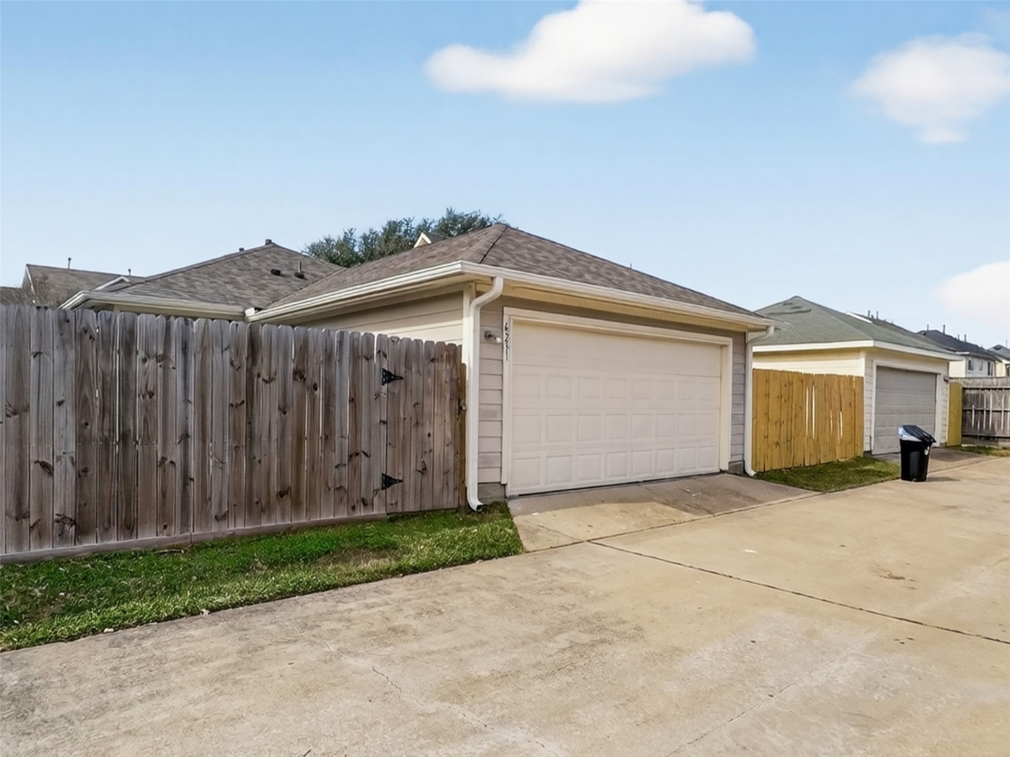 6231 Lone Prairie Way Katy, TX 77449 - Photo 26 of 27 A newer fence, sliding door access, and total privacy—this yard is the hidden gem you’ll love showing off.