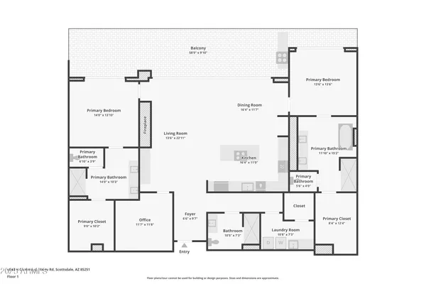 $3,195,000 | 4849 North Camelback Ridge Drive, Unit A309, Scottsdale, AZ 85251
