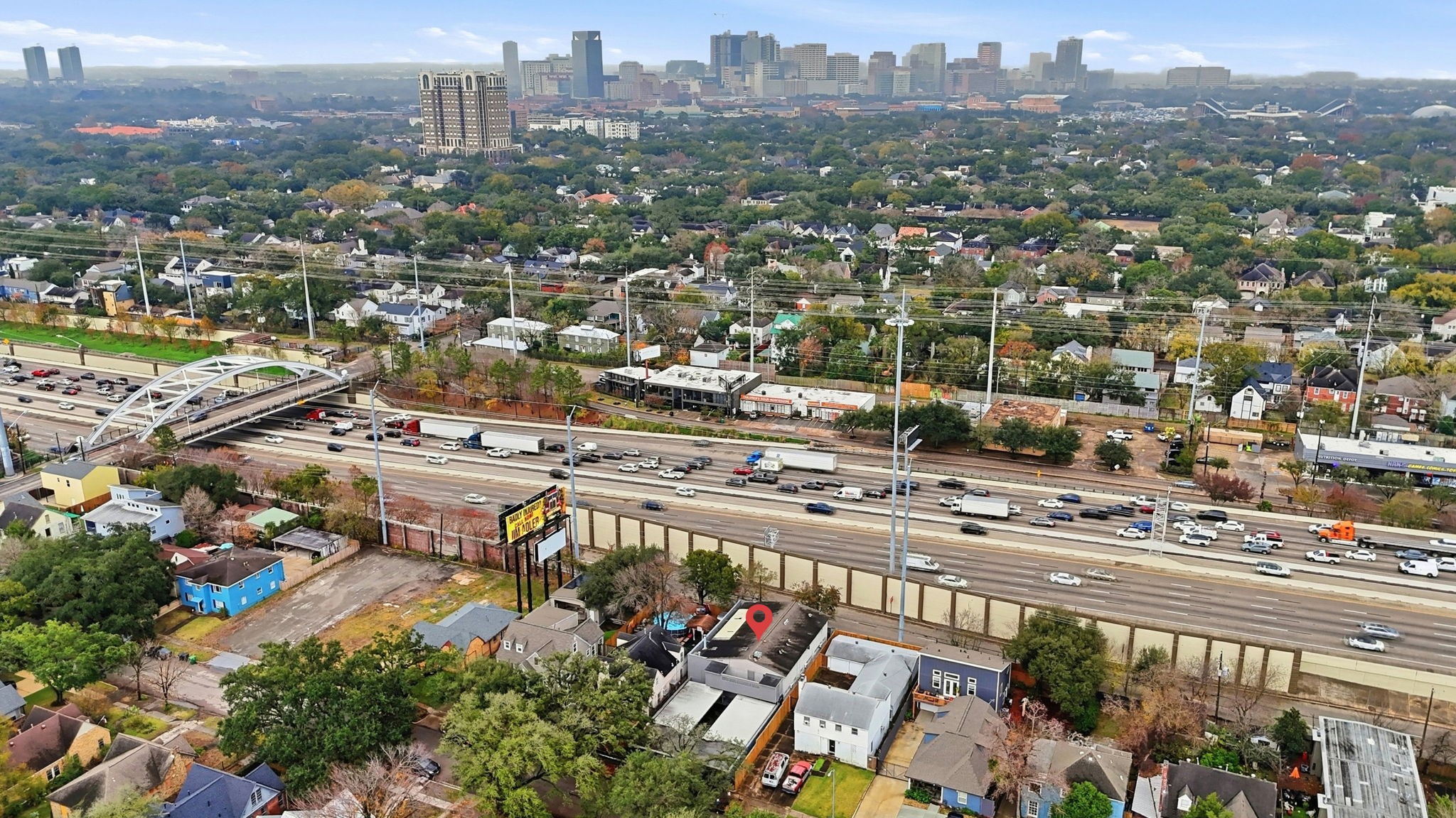 1941 Lexington Street, Unit 6 Houston, TX 77098 - Photo 44 of 50 Aerial Image. Property has a Fantastic Location! Property is nearby The Medical Center!