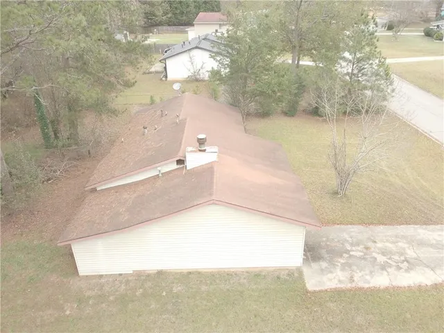 a view of a street sign
