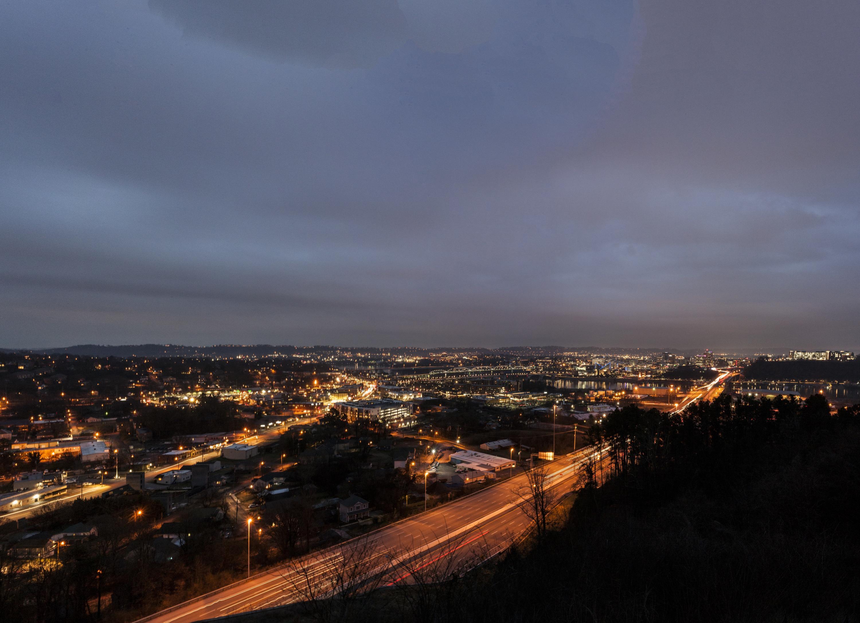 554 Whitehall Road, Unit 124 Chattanooga, TN 37405 - Photo 5 of 80 pano of city lights 1 - med