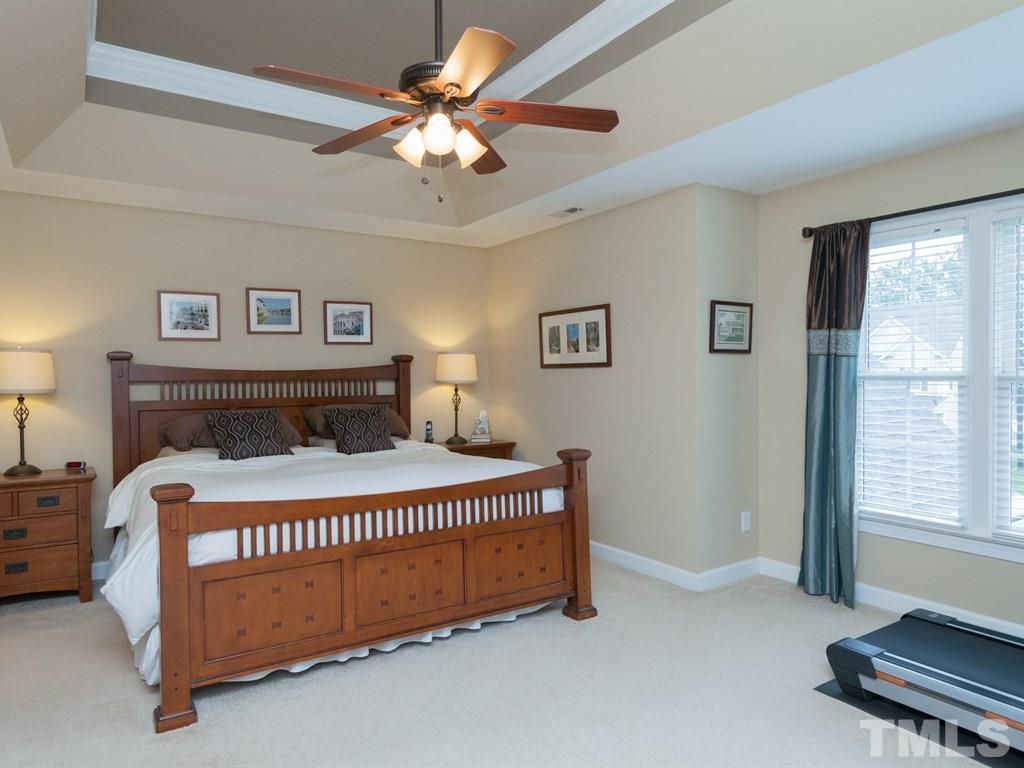 5968 Jones Farm Road Wake Forest, NC 27587 - Photo 11 of 25 Huge master with tray ceiling