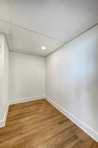 a view of empty room