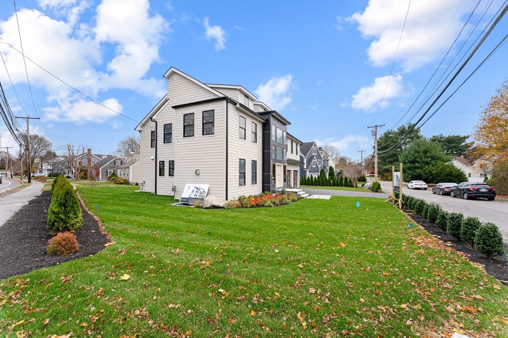 212 Central Avenue Needham, MA 02494 - Photo 3 of 29 a view of a house with backyard