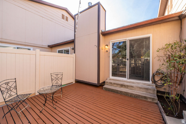 621 Coachman Way Riverdale, UT 84405 - Photo 25 of 38 Private patio featuring steps to Living Room