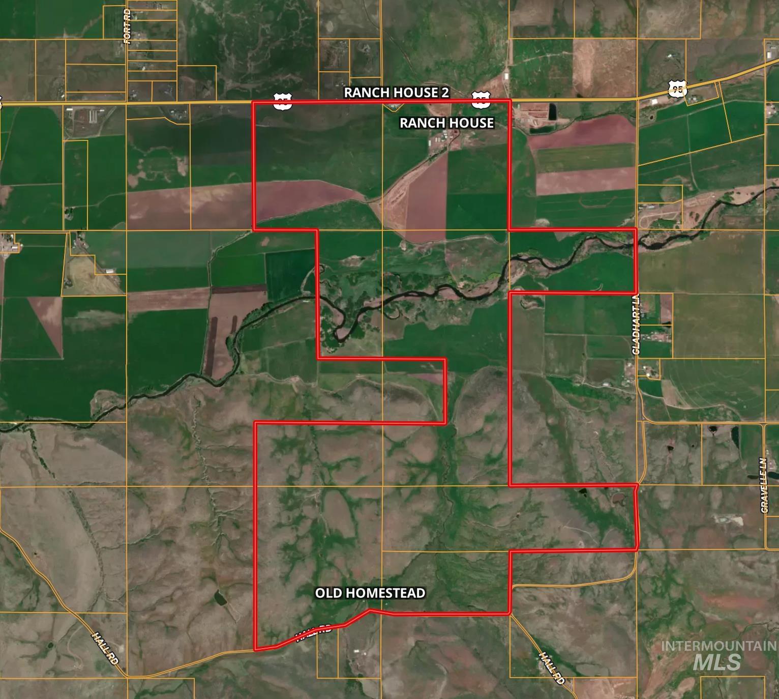 3127 Highway 95 Cambridge, ID 83610 - Photo 48 of 49 Map of property location featuring property boundaries highlighted