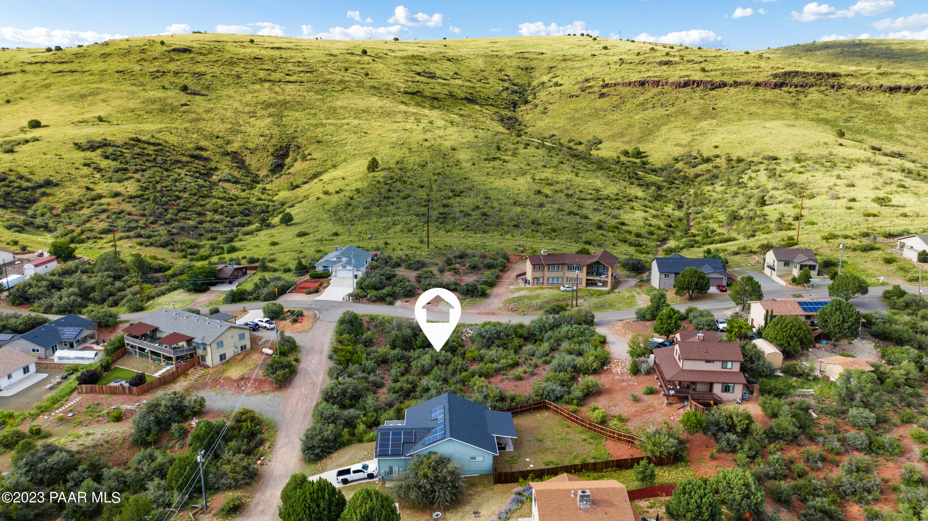4701 East Amber Road Prescott, AZ 86301 - Photo 9 of 14 009_Aerial