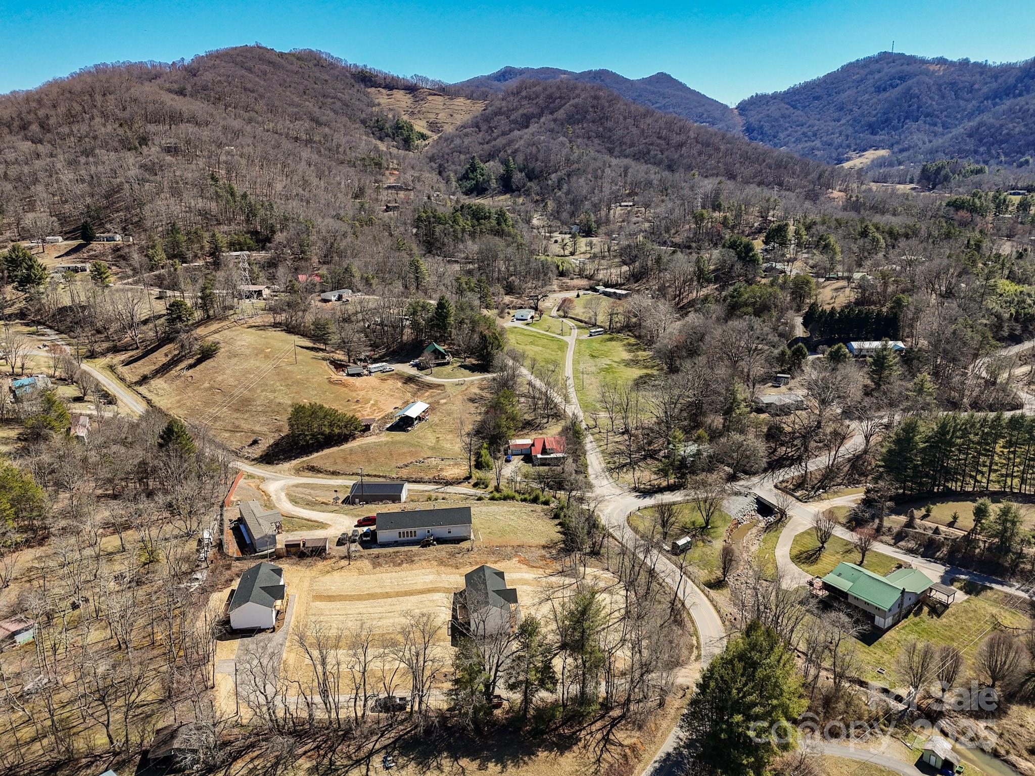 731 Abel Road Canton, NC 28716 - Photo 41 of 46 a view of city and mountain