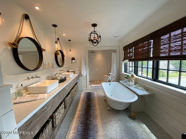 a bedroom with bed and window