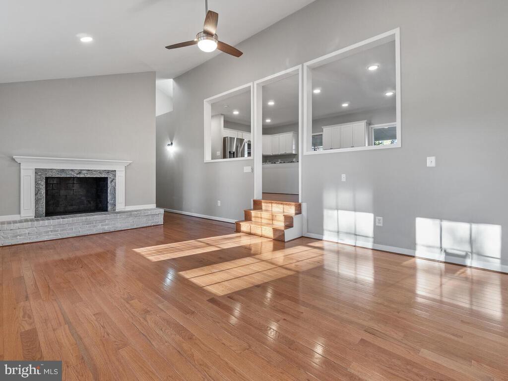 10708 Old Annapolis Road Frederick, MD 21701 - Photo 9 of 28 Family Room with Fireplace & Mantel