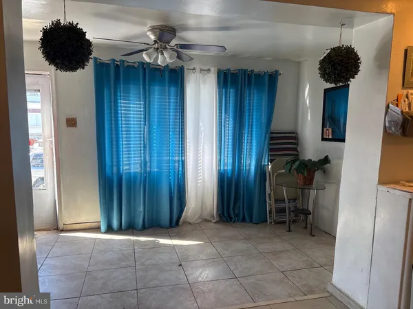 a view of hallway with entryway