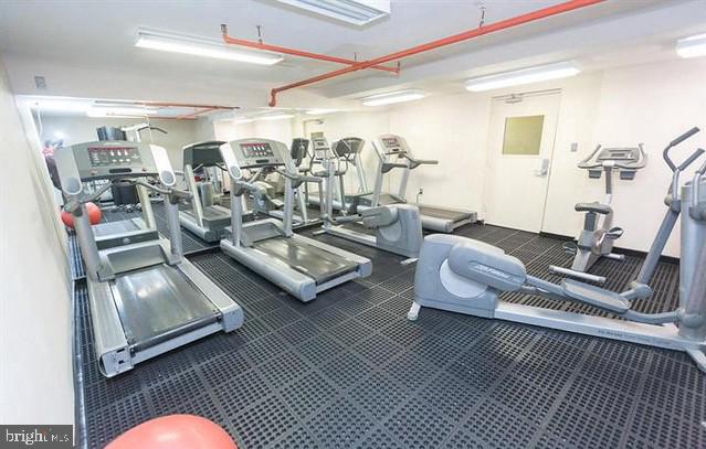 1005 Chillum Road, Unit 207 Hyattsville, MD 20782 - Photo 18 of 21 a view of a room with gym equipment