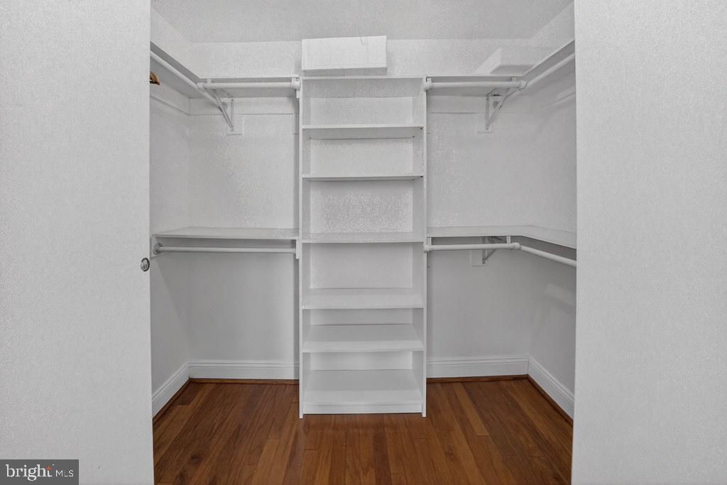 1005 Chillum Road, Unit 207 Hyattsville, MD 20782 - Photo 10 of 21 a view of walk in closet with empty racks