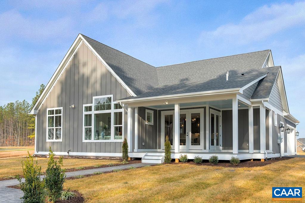 3 B Rothwell Lane, Unit LOT 3B Crozet, VA 22932 - Photo 21 of 29 a front view of a house with a garden